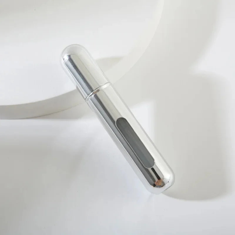 5/10ml Perfume Bottle Portable Refillable Perfume Bottle with Spray Cosmetic Containers Atomizer Mini Aluminum Spray Travel