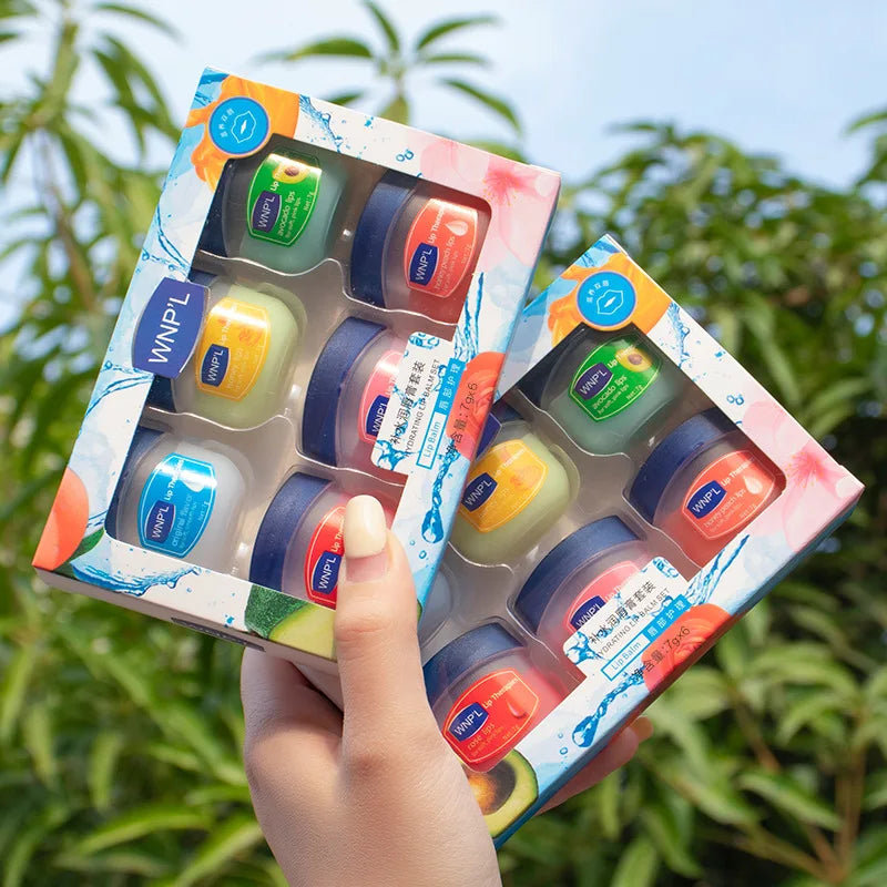 8/6/4PCs Lip Balm Moisturizing Lipstick Base Moisturizer Makeup Natural Plant Anti-Cracking Lip Care Petroleum Jelly Lip Balm