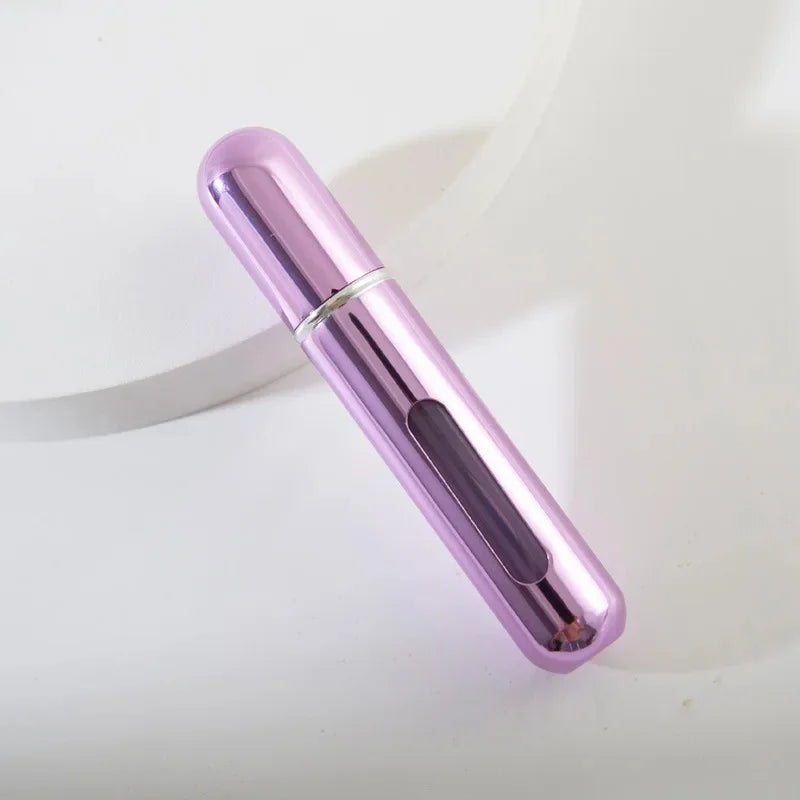 5/10ml Perfume Bottle Portable Refillable Perfume Bottle with Spray Cosmetic Containers Atomizer Mini Aluminum Spray Travel